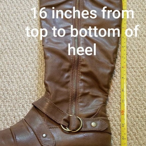 Rampage Sz. 10 brown boots -Worn Twice - Picture 3 of 3